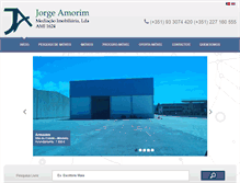 Tablet Screenshot of jorgeamorim.eu